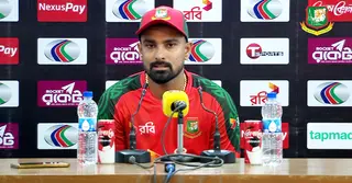 হারের দায় ‘শিশিরের’ ওপর চাপালেন লিটন; বললেন চেষ্টার কমতি ছিল না